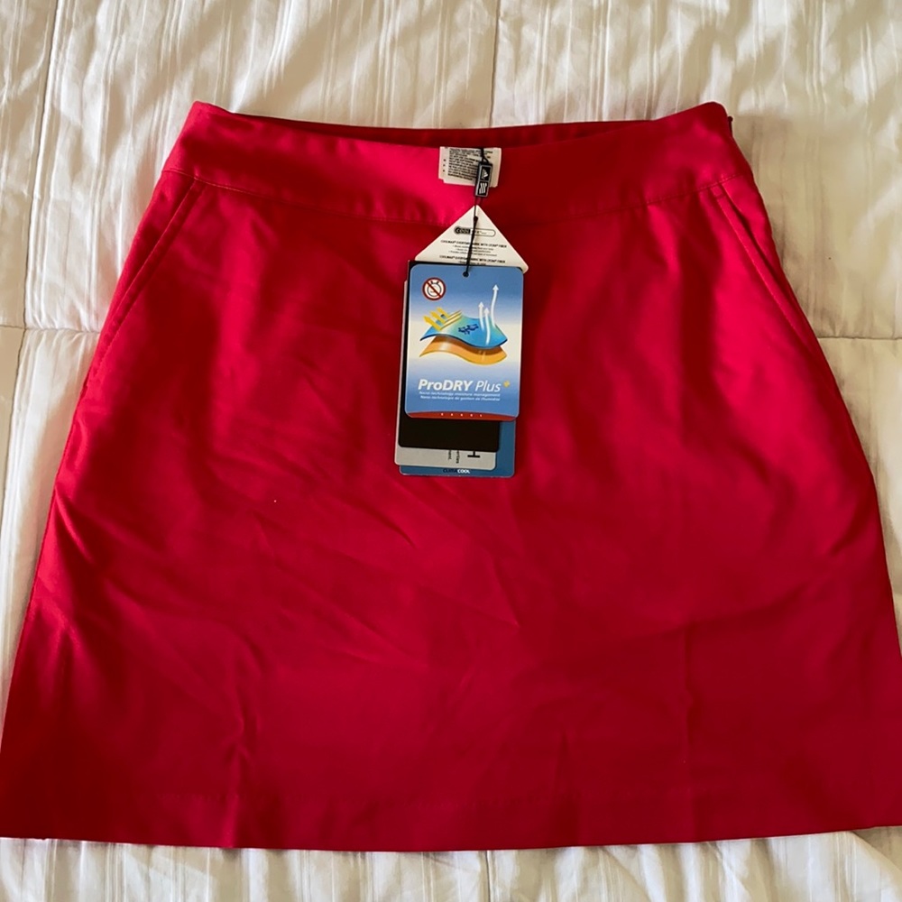 adidas Red Skort